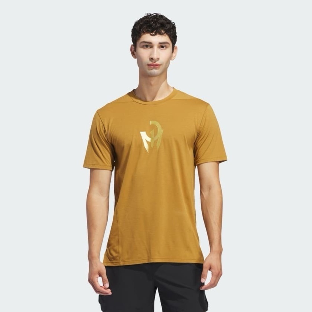 NWT adidas Mahomes Bronze Strata Men's Designed 4 Training T-Shirt -‎ Size XS